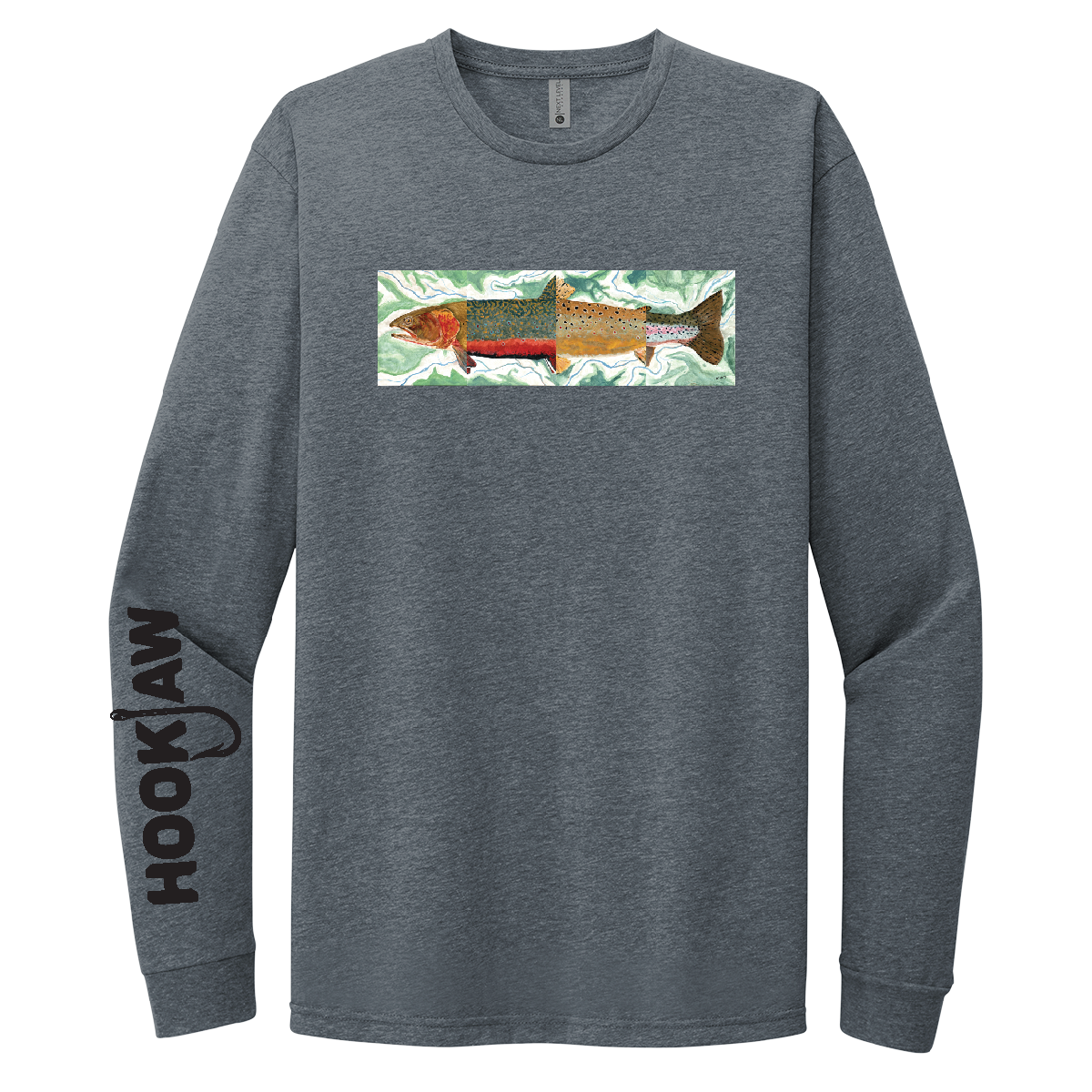 4 in 1 Trout Long Sleeve Tee Shirt