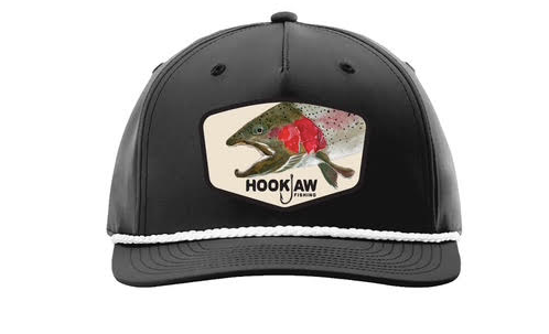 Rainbow Trout Head Patch Hat