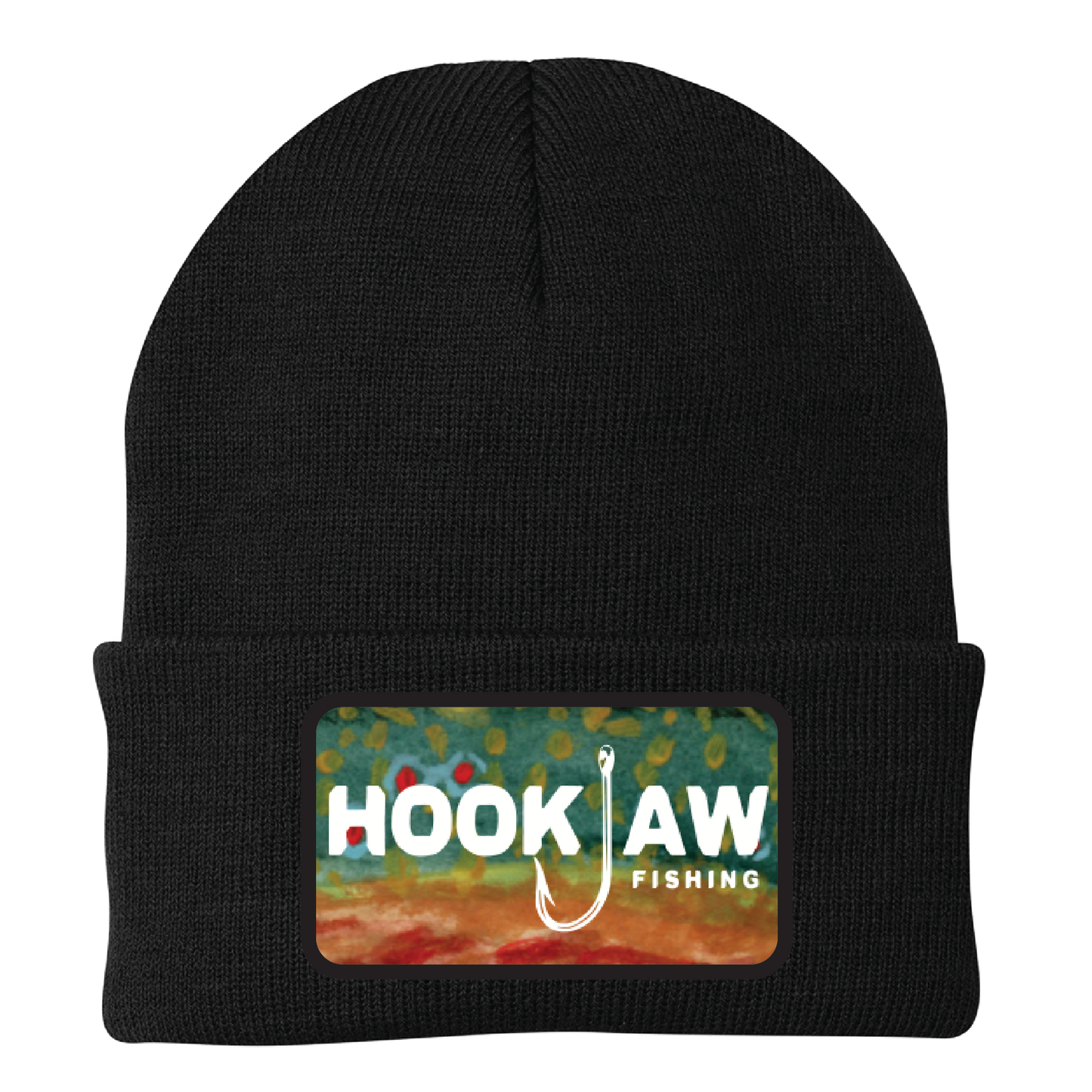 Brook Trout Patch Beanie