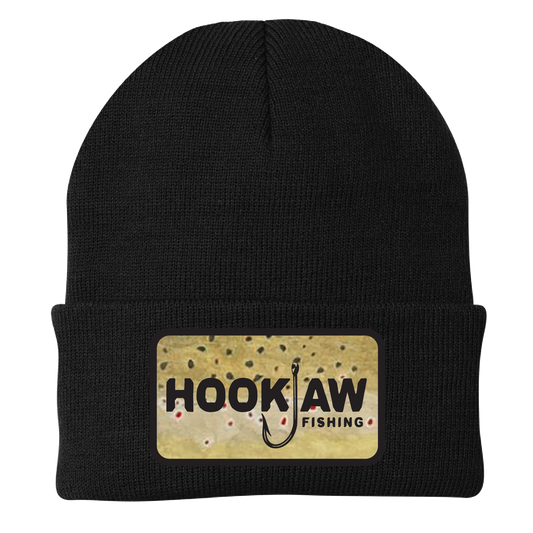 Brown Trout Patch Beanie